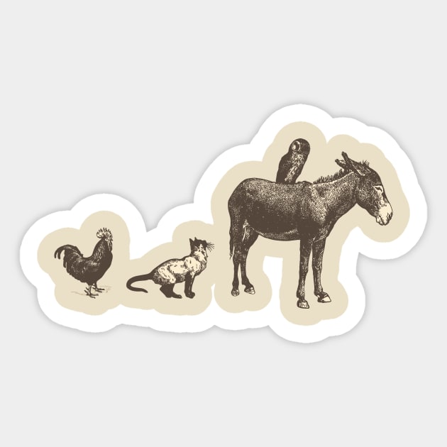 Cock, Pussy, Hooters, and Ass Sticker by CNS Studios